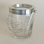 Vintage French Crystal Ice Bucket