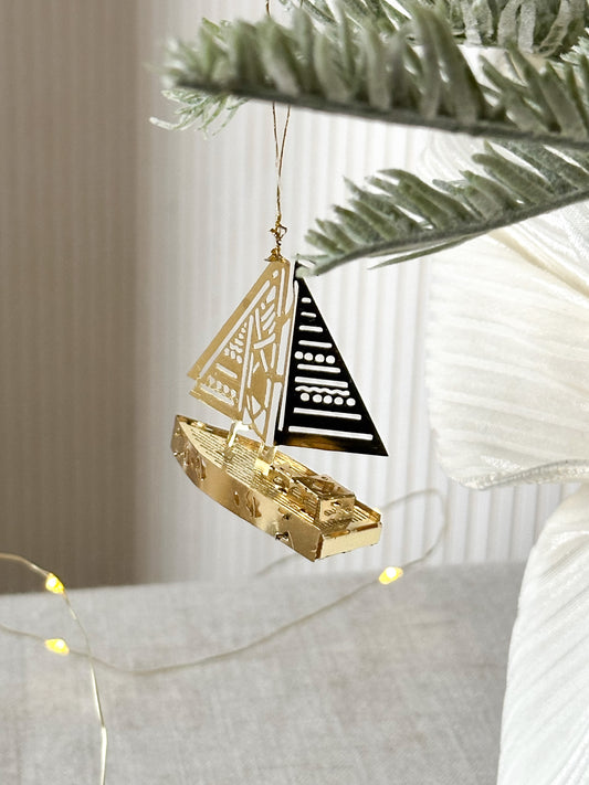 Sailboat Ornament