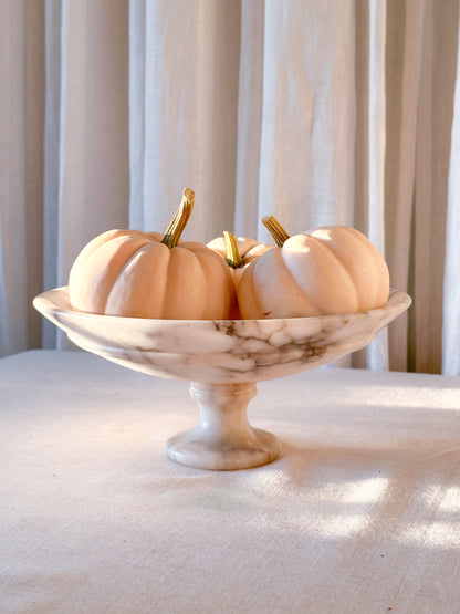 Vintage Alabaster Compote