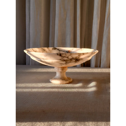 Vintage Alabaster Compote