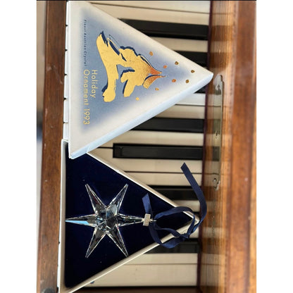 1993 Swarovski Snowflake Ornament - In Box