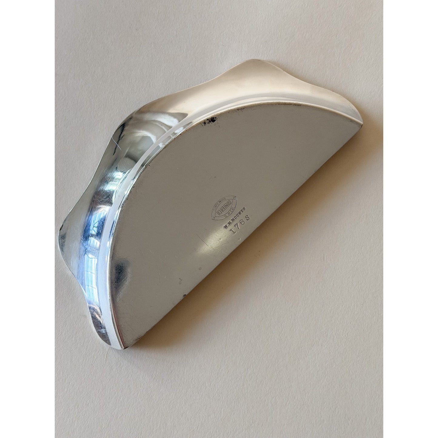 Vintage Silver Plate Crumb Scraper by WM Mounts